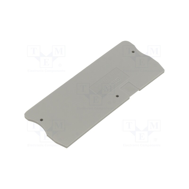 2 pcs x PHOENIX CONTACT - 3036767 - End piece, polyamide