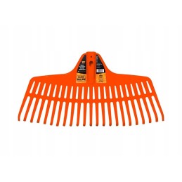 Plastic leaf rake, size M teger
