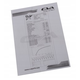 24v cva alternator with test chart