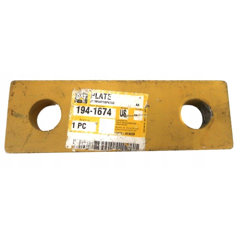 Caterpillar cat 194 1674 988g 988h plate