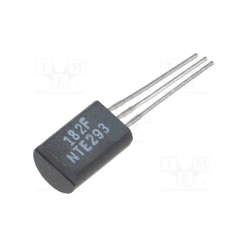 1 pcs x NTE Electronics - NTE293 - Transistor: NPN, bipolar, 50V, 1A, 1W, TO92