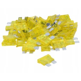 Blade fuse 20A yellow 50 pcs