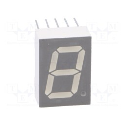 1 pcs x LUCKYLIGHT - KW1-521COA - Display: LED, 7-segment, 13.2mm, 0.52', No.char: 1, red, 0.8÷3mcd