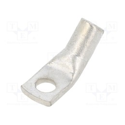 2 pcs x BM GROUP - BM0141945 - Tip: ring tube, M5, 10mm2, crimped, for cable, angled 45°, tinned