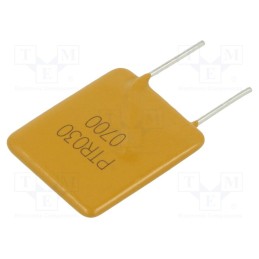 2 pcs x EATON/BUSSMANN - PTR030V0700-BK - Fuse: PTC polymer, 7A, Imax: 100A, THT, PTR030V, bag