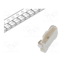 1 pcs x LUMEX - SML-LXR2808USBC-TR - LED, SMD, 2808, blue, 250mcd, 2.8x0.8x1.2mm, 110°, 3.2÷3.7V, 20mA