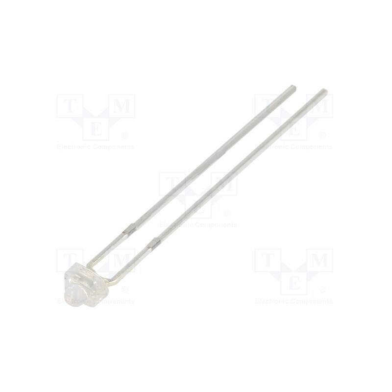 1 pcs x OPTOSUPPLY - OSV1YL7331A - LED, UV, 30°, 20mA, P: 114mW, λd: 360÷370nm, 3÷3.8VDC, THT