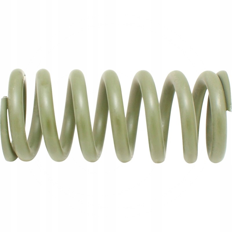 Front axle kingpin spring