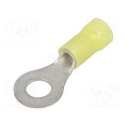 2 pcs x TE Connectivity - 34855 - Tip: ring, M6, Ø: 6.35mm, 3÷6mm2, crimped, for cable, insulated