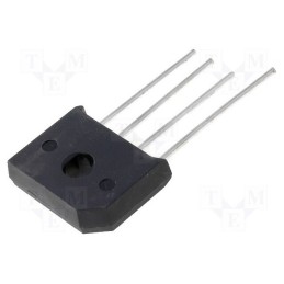 1 pcs x DC COMPONENTS - KBU10B - Bridge rectifier: single-phase, Urmax: 100V, If: 10A, Ifsm: 200A
