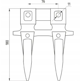 Double bayonet 39101650001m1