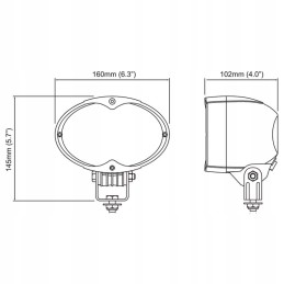 Nordic lights n300tp work lamp built in amp
