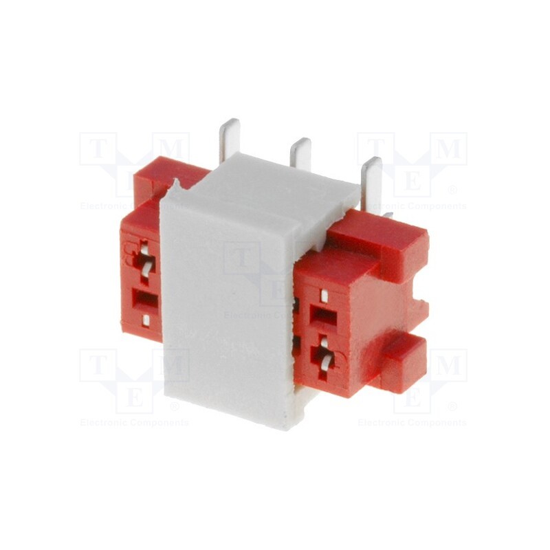 2 pcs x Amphenol Communications Solutions - TMM-6-0-06-1 - Wire-board, socket, female, PIN: 6, SMT, on PCBs, 30V, 1A, -40÷105°C