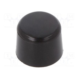 2 pcs x C&K - 508102000 - Cap, EP,TP, 5.08x8.13x8.64mm, black