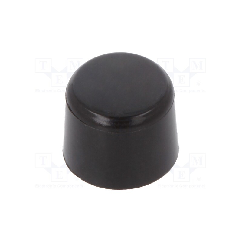 2 pcs x C&K - 508102000 - Cap, EP,TP, 5.08x8.13x8.64mm, black