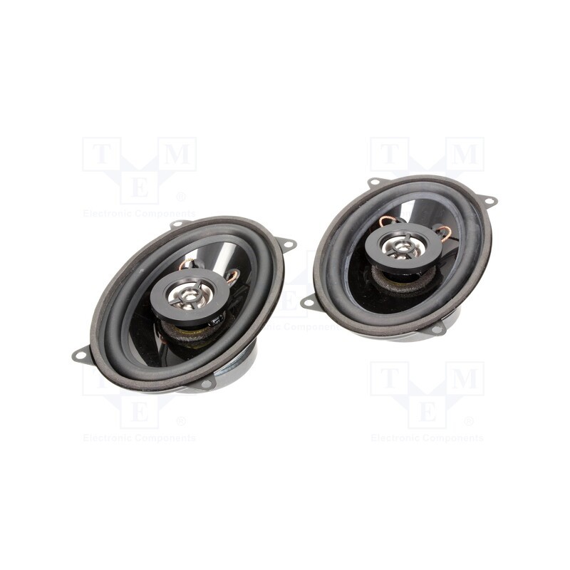 1 set x CL ITALIA - CL-018915 - Car loudspeakers, two-way, 95x155mm, 100W, 80÷20000Hz, 4Ω, 88dB