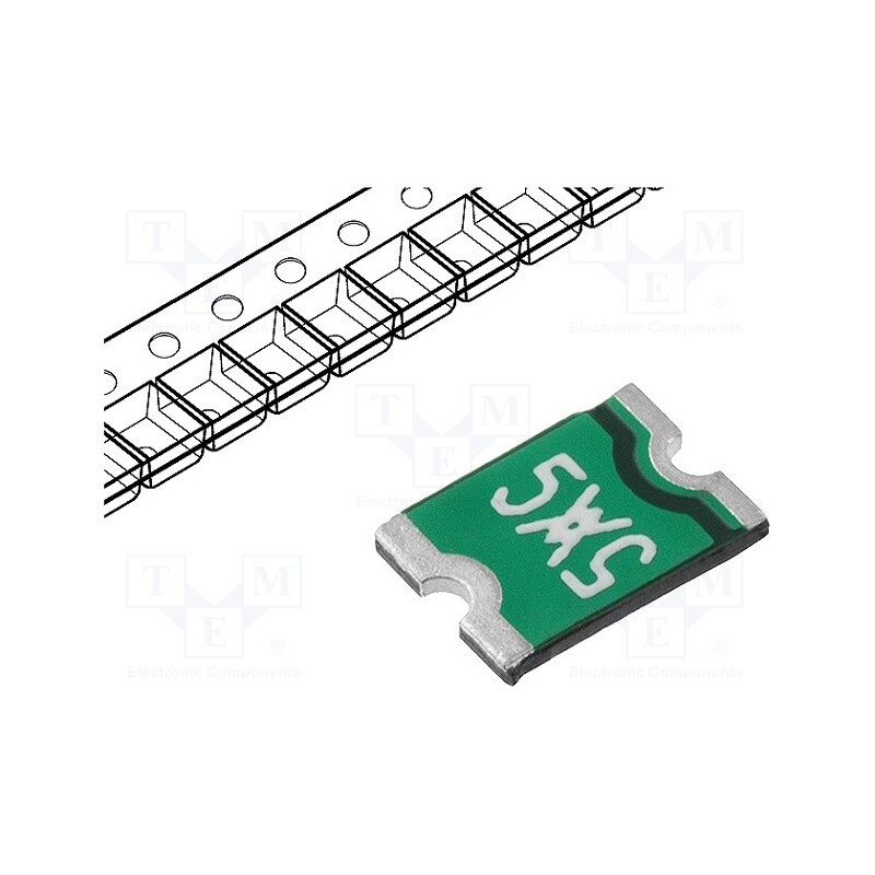 2 pcs x LITTELFUSE - RF1403-000 - Fuse: PTC polymer, 500mA, 1812, Polyswitch