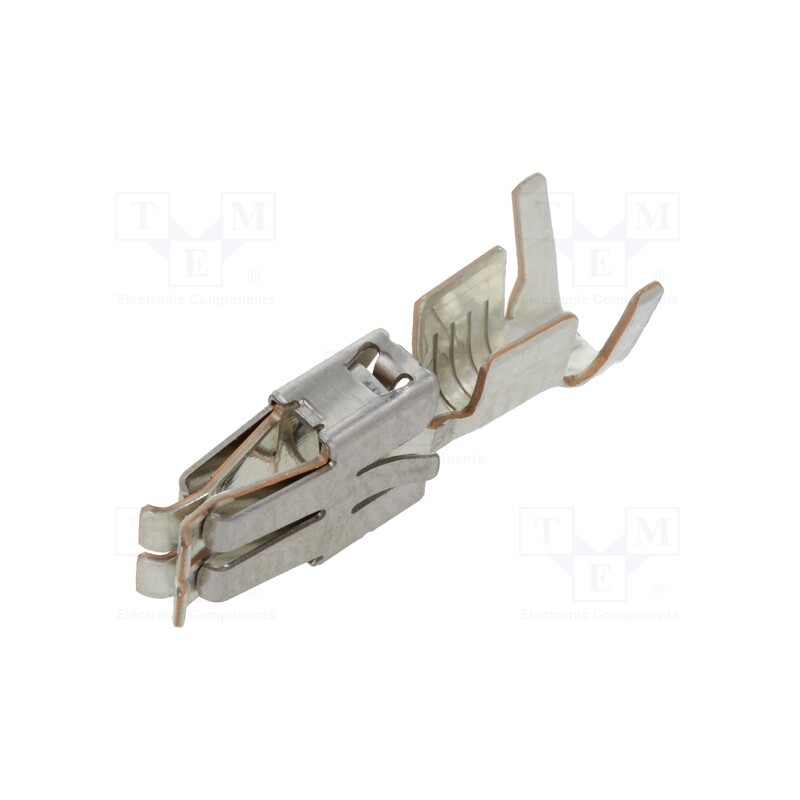 2 pcs x TE Connectivity - 144433-1 - Contact, female, 6.3x0.8mm, tinned, 3÷6mm2, SPT, crimped, for cable