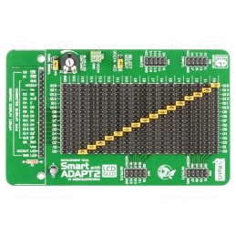 1 pcs x MIKROE - SMARTADAPT2GLCD - Expansion board, IDC10 x4,screw terminal, prototype board