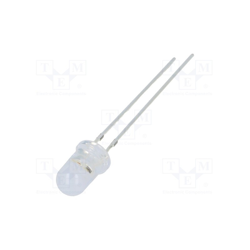 1 pcs x OPTOSUPPLY - OST1MC51A5A - LED, 5mm, RGB, blinking,tricolour, 100°, 3.8÷5V, 20mA, Front: convex