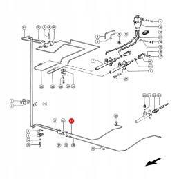 Brake hose Claas 697872 0 original