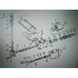 Distributor ball gasket ursus c 330 50160280