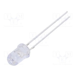 1 pcs x OPTOSUPPLY - OSV4DL5A31A-12V - LED, UV, 30°, 20mA, P: 225mW, 390÷400nm, 12VDC, THT