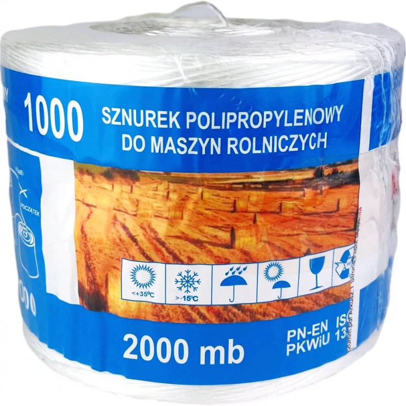 1000tex 2000m tegafol agricultural and horticultural twine
