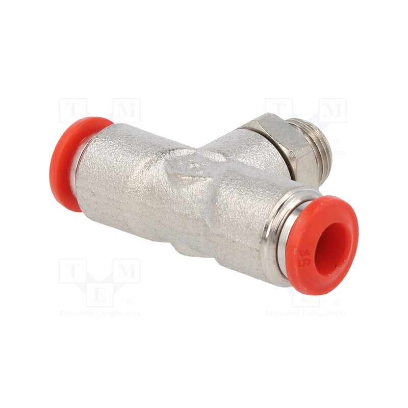 1 pcs x AIGNEP-50216 6-1/8 - Push-in fitting, T-tap splitter, -0.99÷20bar, Thread: 1/8'