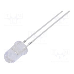 1 pcs x OPTOSUPPLY - OSV2YL5A31A-12V - LED, UV, 30°, 20mA, P: 225mW, 370÷380nm, 12VDC, THT