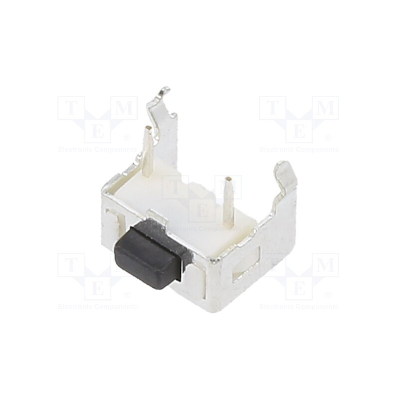 1 pcs x KNITTER-SWITCH - TS 637 RA - Microswitch TACT, SPST-NO, Pos: 2, 0.05A/12VDC, PCB,THT, none, 1.6N