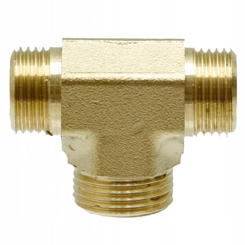 Tee screw connection to the injector nozzle