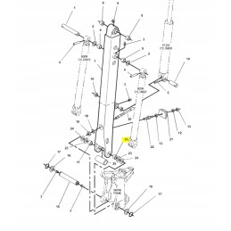 Overhang sleeve cat 445 450e 69x55x38 5 mm 9r1493