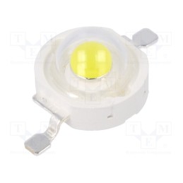 1 pcs x ProLight Opto - PM2E-1LWE - Power LED, white cold, 130°, 350mA, Pmax: 1W, 120÷130lm, 2.85÷3.85V