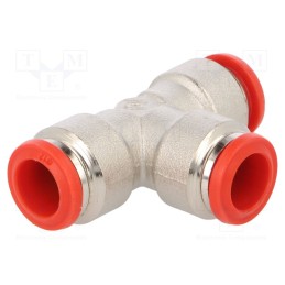 1 pcs x AIGNEP-50230 12 - Push-in fitting, T-tap splitter, -0.99÷20bar, Gasket: NBR rubber