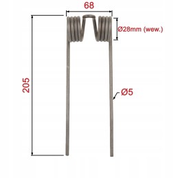 Baler pick-up finger 5223000170 baler