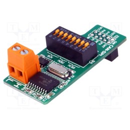 1 pcs x MIKROE - CAN-SPI - Expansion board, IDC10,screw terminal, Interface: CAN,SPI