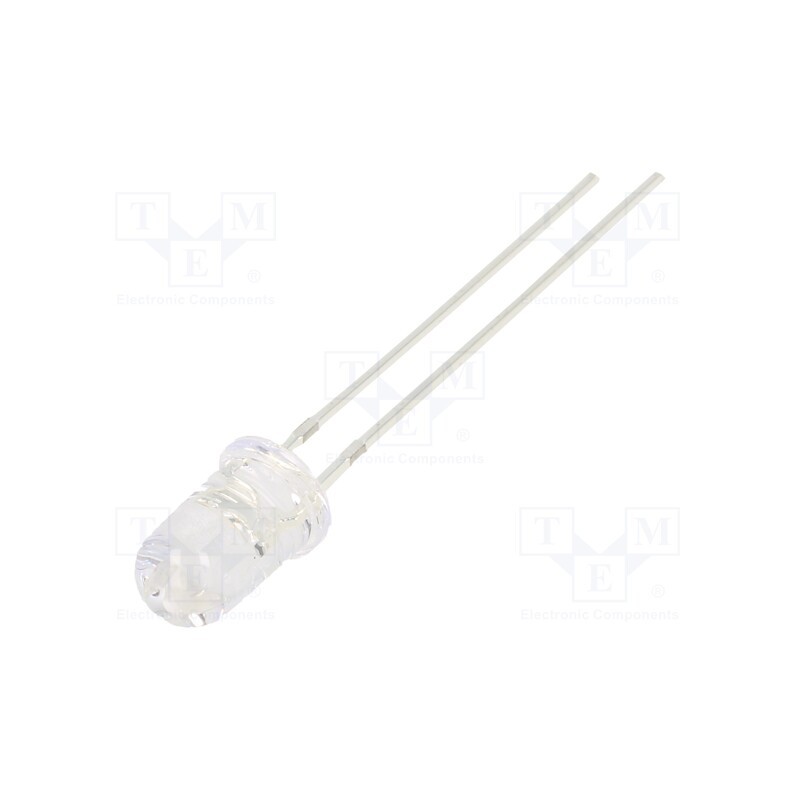 1 pcs x OPTOSUPPLY - OSV4DL5111A-VVLED - LED, UV, 15°, 7.5÷13mA, P: 208mW, λd: 390÷400nm, 3÷13VDC, THT