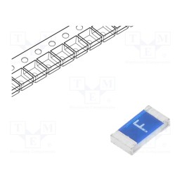 2 pcs x VISHAY - MFU1206FF00500P100 - Fuse: fuse, ultra rapid, 500mA, 63V, SMD, 1206