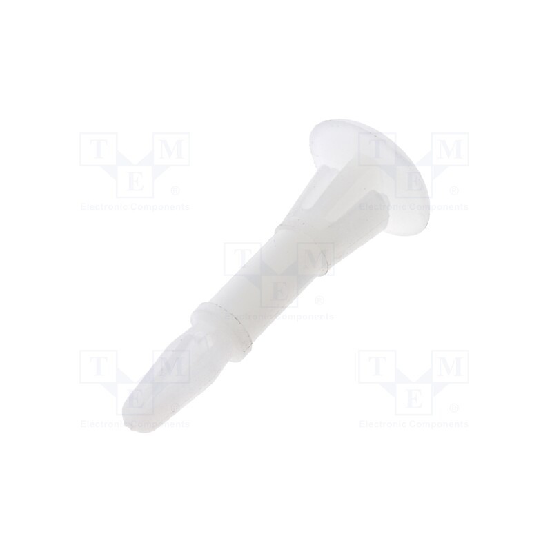 10 pcs x DREMEC - 8G820V40625 - Assembly stud, polyamide, L: 14.3mm, latch/latch, Ø2: 4.75mm