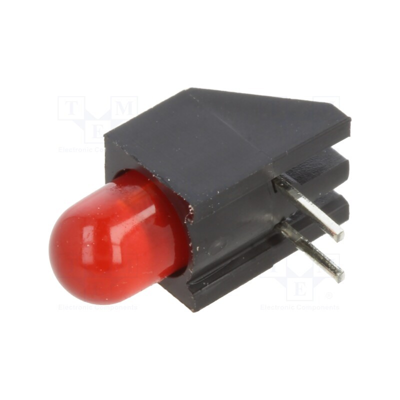 1 pcs x BIVAR - H178CRD - LED, in housing, red, 5mm, No.of diodes: 1, 20mA, Lens: diffused, 45°
