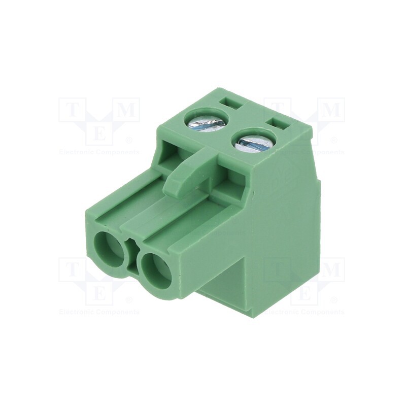 2 pcs x DEGSON ELECTRONICS - 2EDGKF-5.08-02P-14-1000AH - Pluggable terminal block, 5.08mm, ways: 2, straight, plug, female