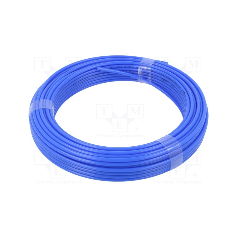 1 pcs x PNEUMAT-259.09SB-25 - Pneumatic tubing, max.27bar, L: 25m, polyamide 6, Economy, blue