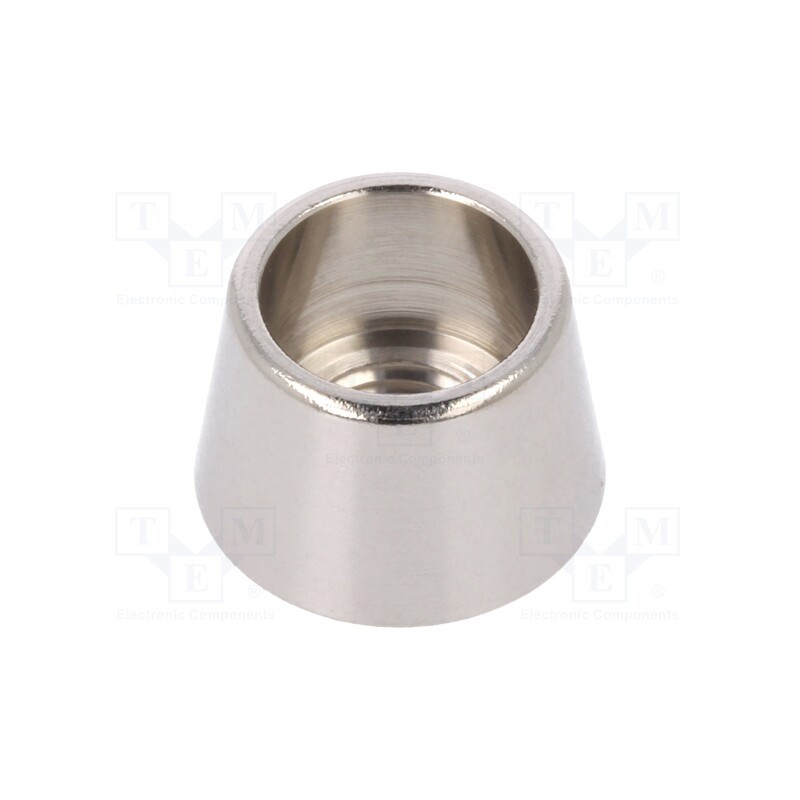 2 pcs x C&K - 702501201 - Cover, Plating: nickel plated, 8020,8060,TP, silver, 19mm