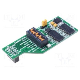 1 pcs x MIKROE - SERIALFLASH BOARD - Expansion board, IDC10, Interface: SPI, 256kBSRAM,1MBFLASH
