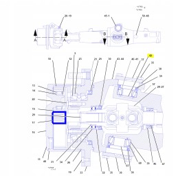 Kop lad cat 773918 cva steering knuckle bearing