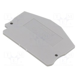 2 pcs x PHOENIX CONTACT - 3031762 - End piece, polyamide