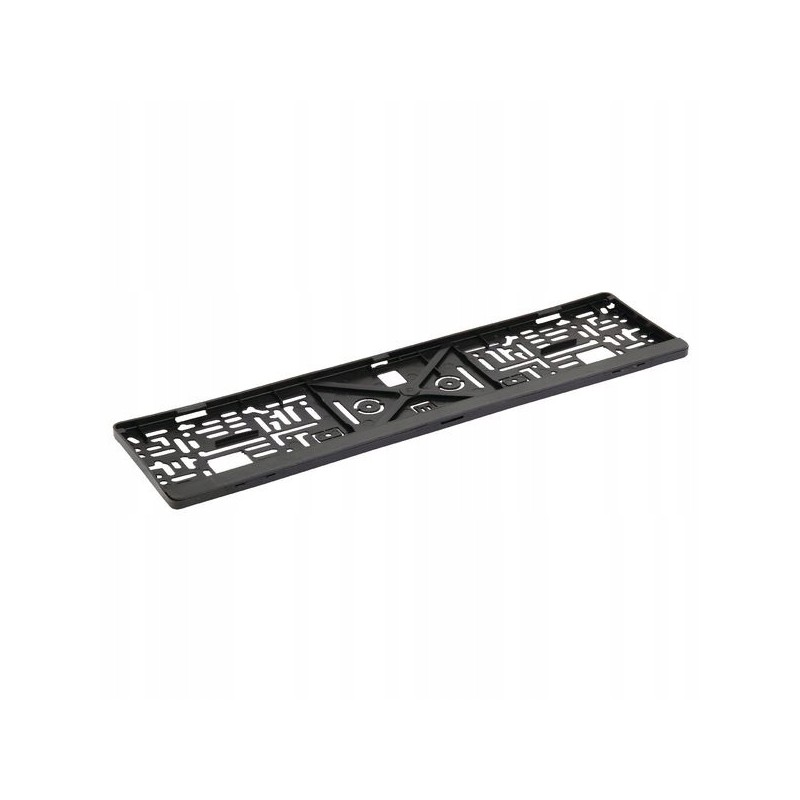 License plate holder frame 133x538 mm