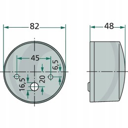 Hella Eich position lamp and indicator