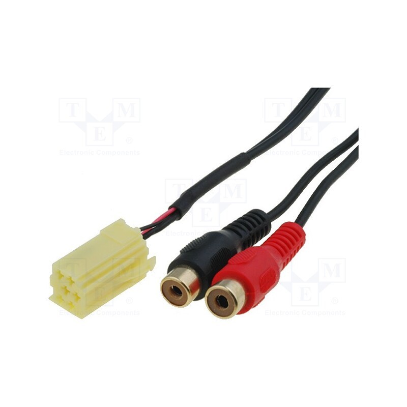 1 pcs x PER.PIC. - C7804-RCA - Aux adapter, RCA, Fiat,Lancia,Smart
